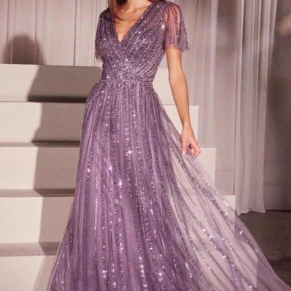 COPY - Modest formal dress. Reception ceremony bridesmaid mother of the bride n… - Picture 2 of 8